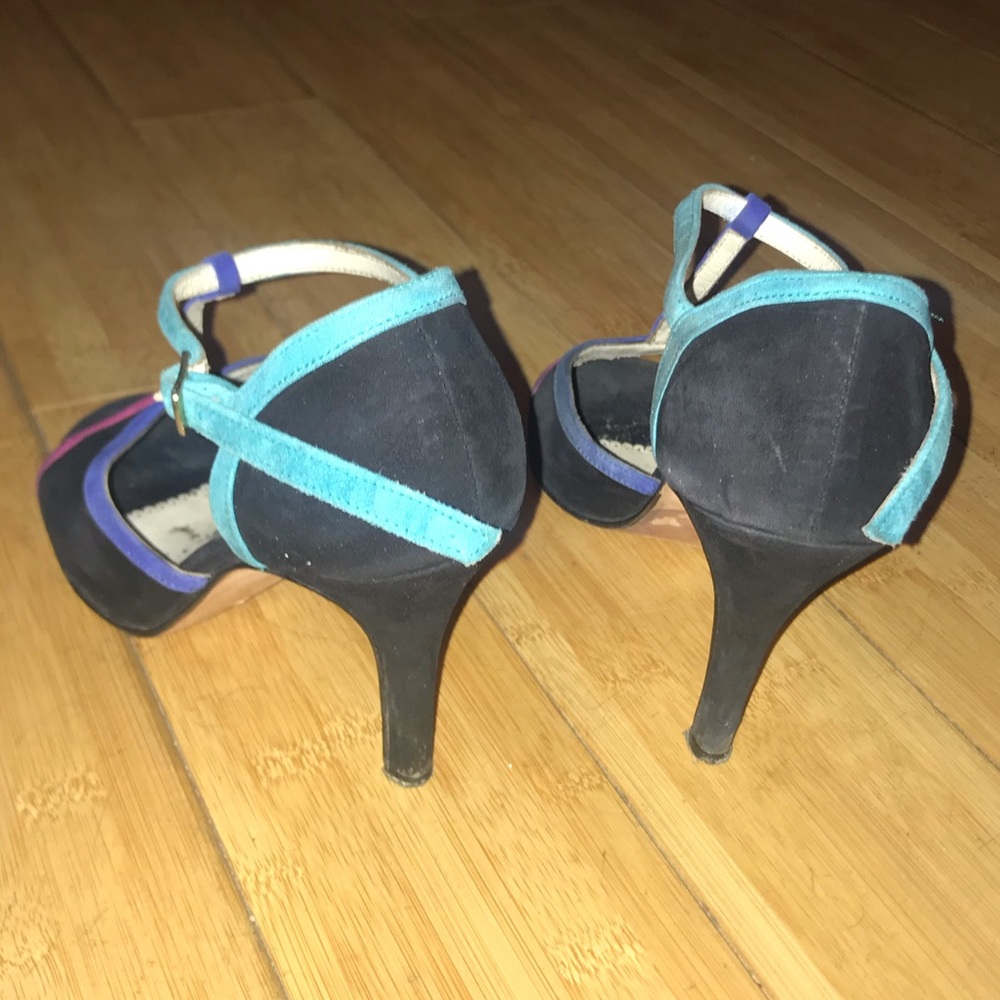 Alma Tango Fête MardiGras Argentina Suede Stilettos - Picture 4 of 9
